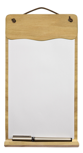 Undecorated - Curved Top Notepad Holder